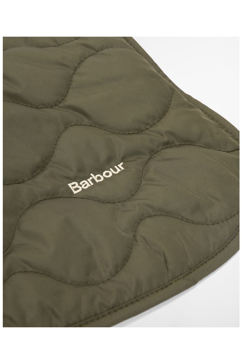 Beith Quilted Dog Coat, Alternate, color, OLIVE