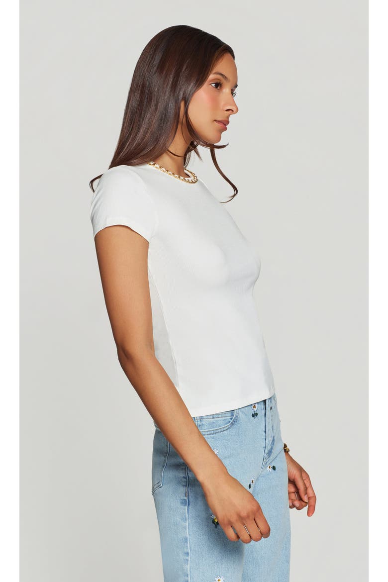 Tate Chain Top, Alternate, color, white