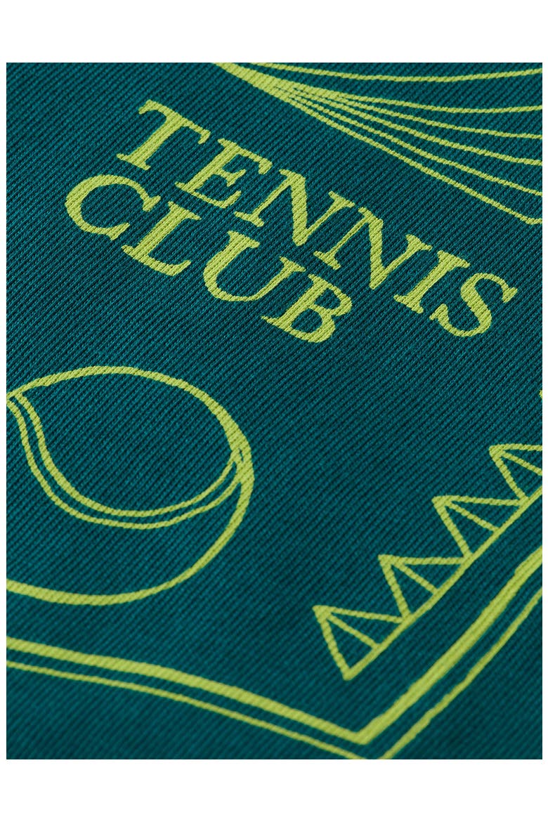 Tennis Club Graphic T-Shirt, Alternate, color, PITCH GREEN