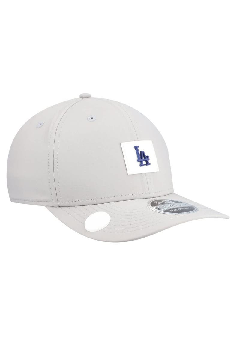Men's New Era  Gray Los Angeles Dodgers 2026 Clubhouse 9SEVENTY Adjustable Hat, Alternate, color, Gray