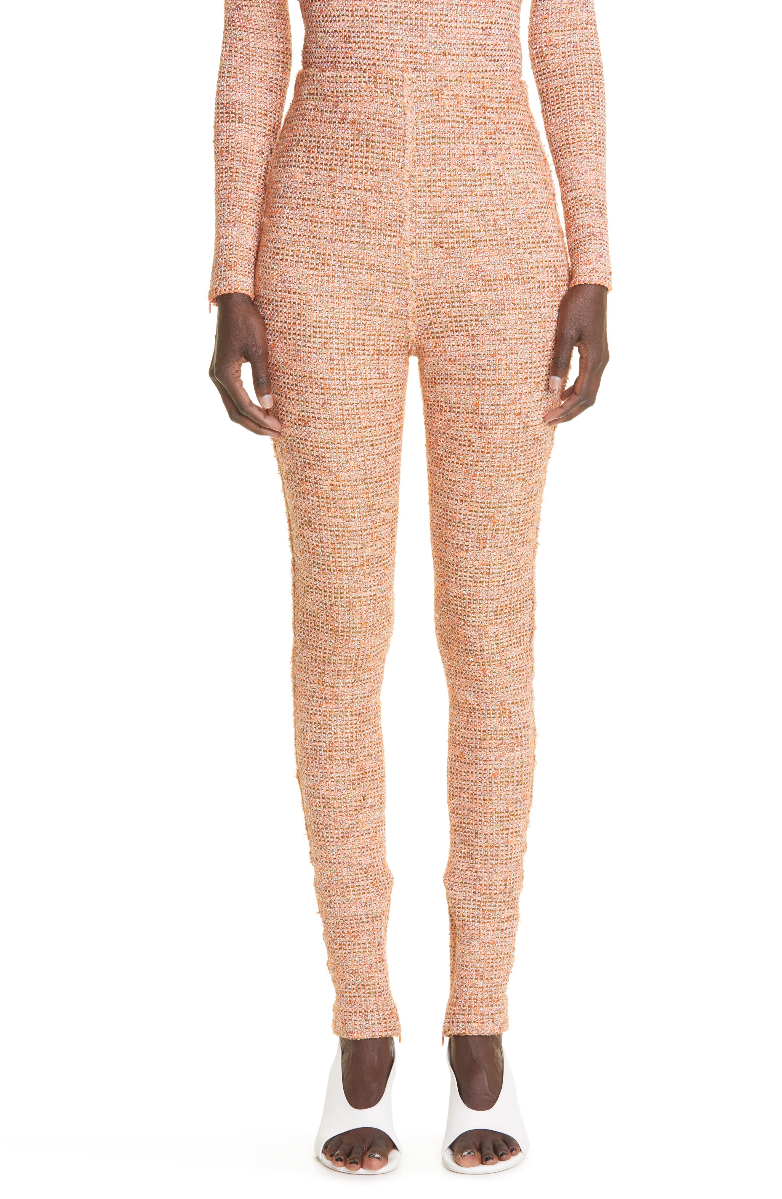 Collection Bouclé Knit Leggings