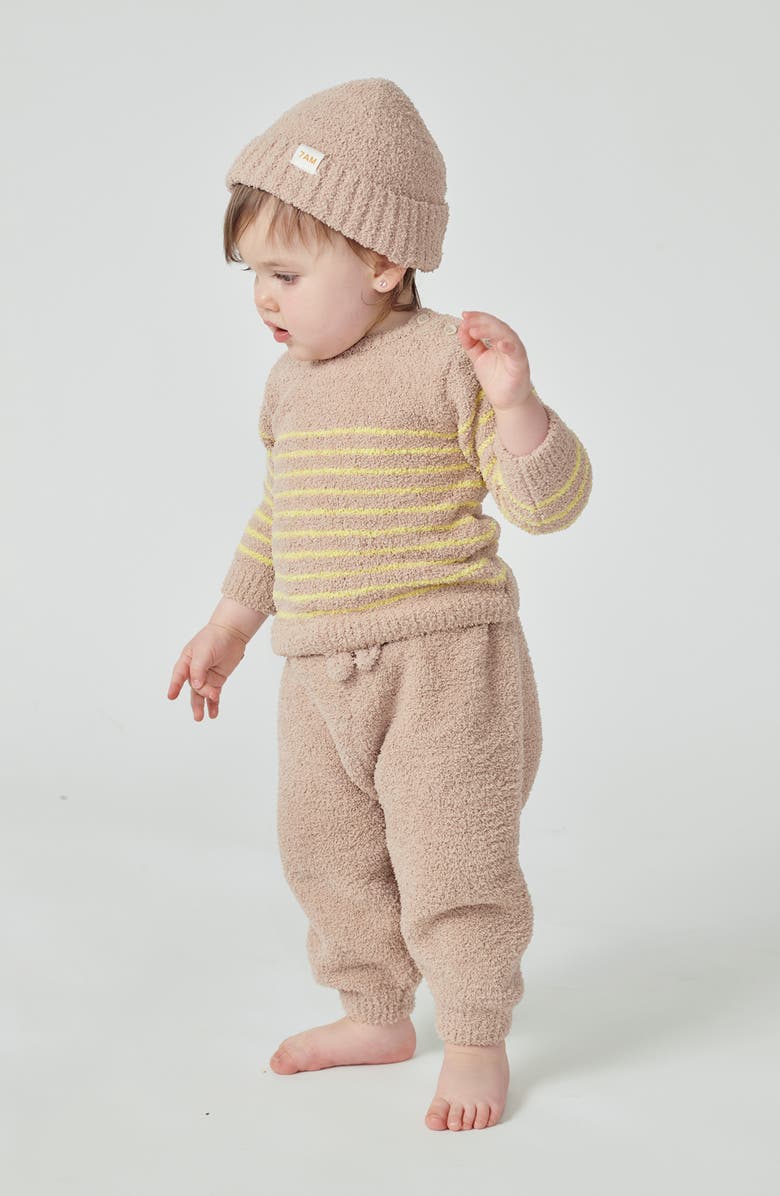 7 A.M. Enfant Long Sleeve Chenille Recycled Polyester Top, Alternate, color, 