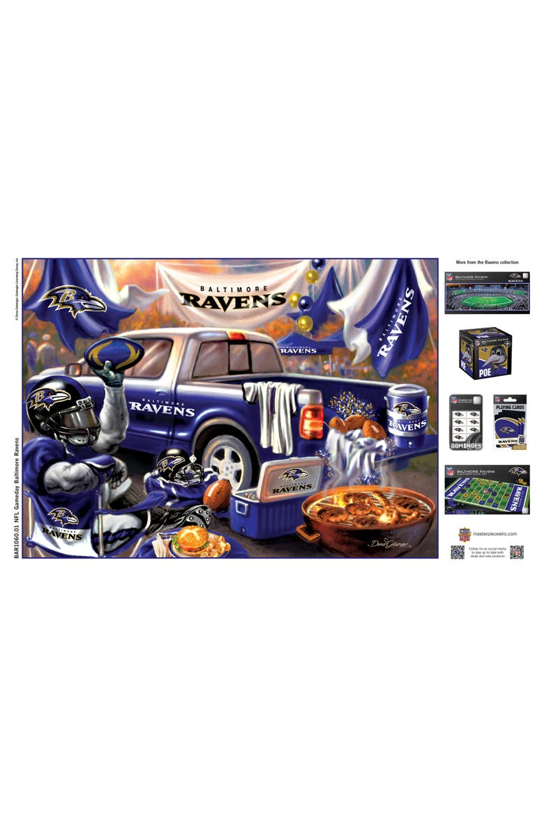 Baltimore Ravens Gameday 1000pc Puzzle, Alternate, color, Multicolor