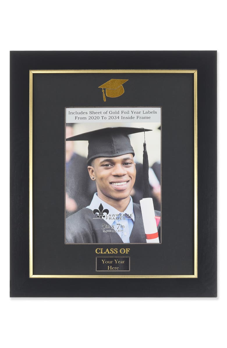 Lawrence Frames Customized Year Graduation 4x6 Frame, Main, color,