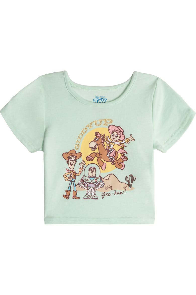 Toy Story T-Shirt and Tutu Skirt Set, Alternate, color, Mint Pink Toy Story