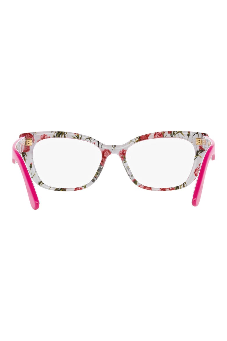 49mm Cat Eye Optical Glasses, Alternate, color, PINK