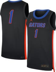 Jordan Brand Men's Jordan Brand #1 Black Florida Gators Alternate Replica Jersey