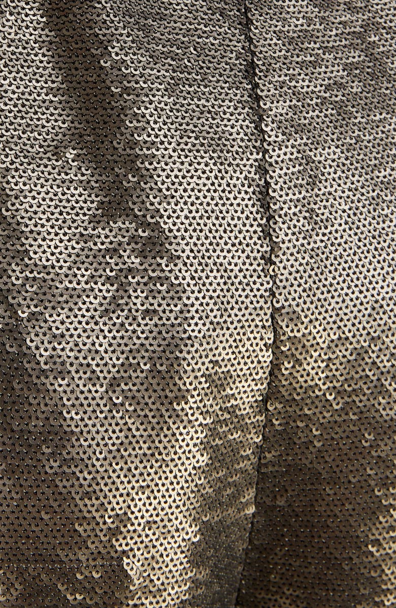 Marc Jacobs High Waist Wide Leg Sequin Pants, Alternate, color, 