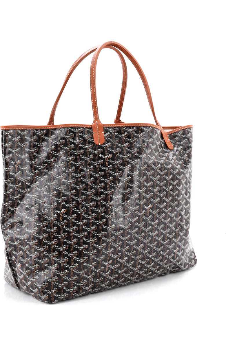 Pre-Owned Goyard Saint Louis Tote Coated Canvas PM, Alternate, color, Brown