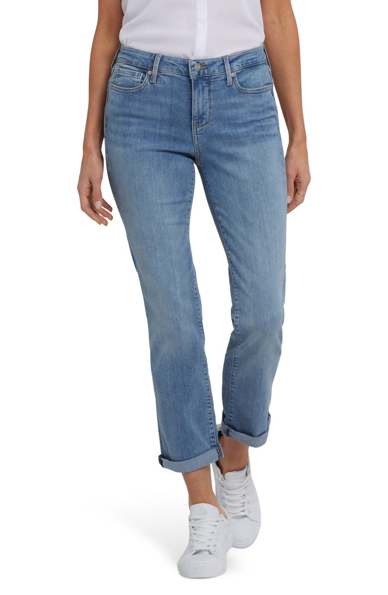 NYDJ Sheri Ankle Slim Jeans, Main, color, Corfu