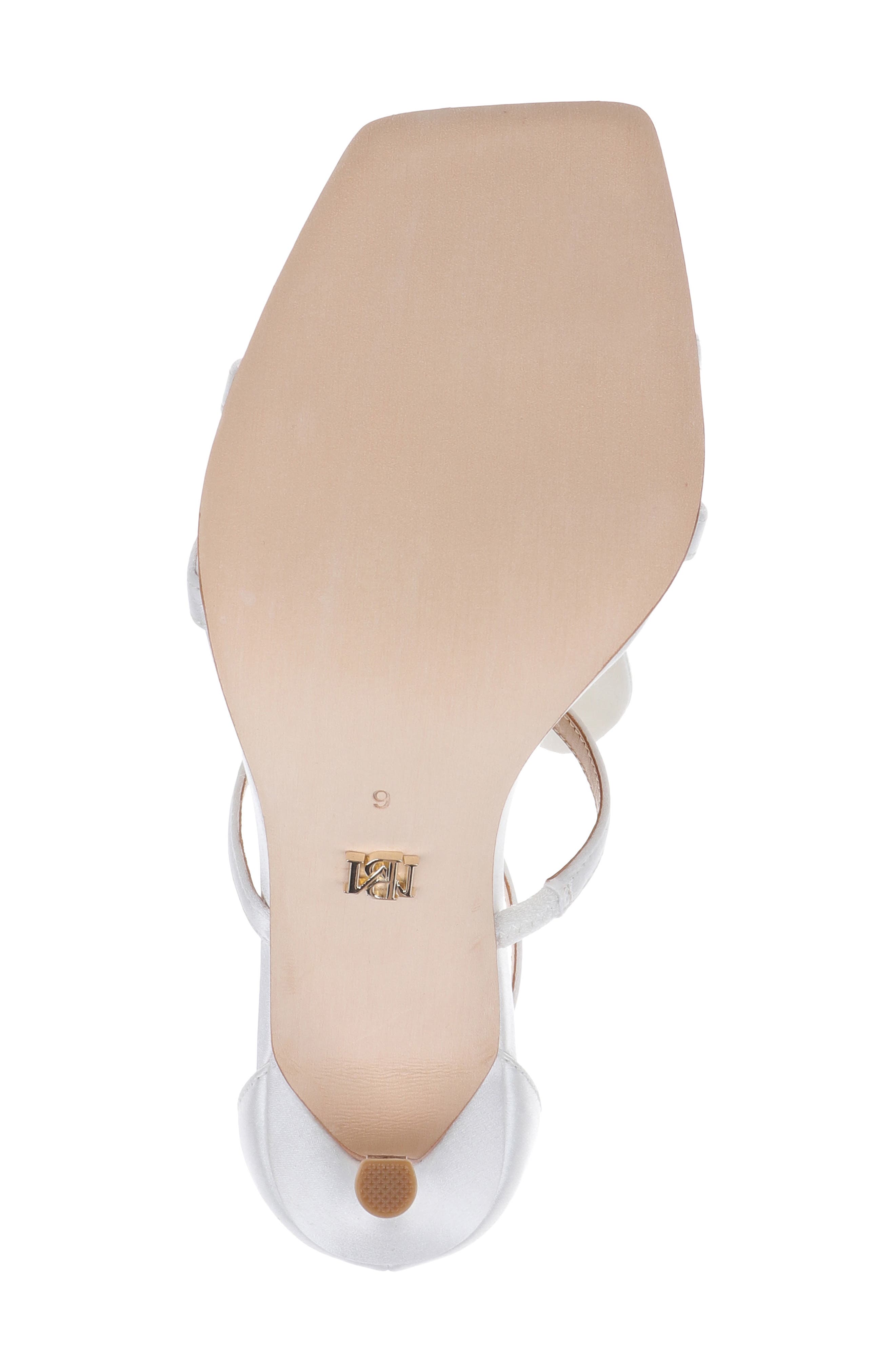 Rosalia Ankle Strap Sandal, Alternate, color, WHITESATIN