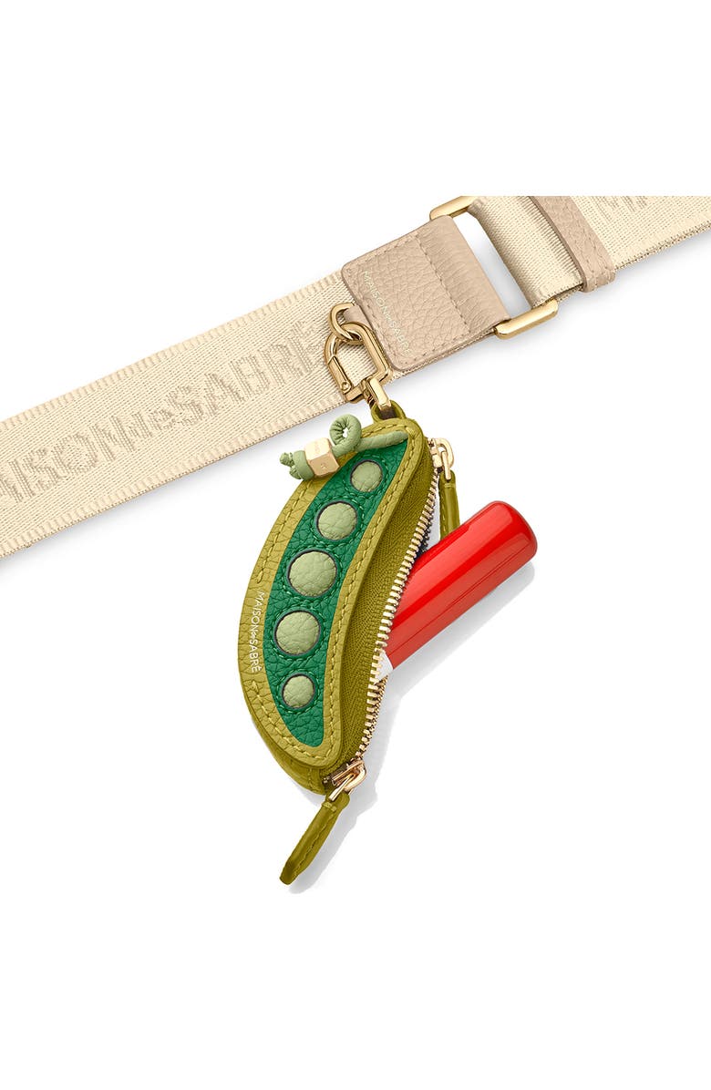 MAISON de SABRÉ The SABRÉMOJI Vegetable Charm, Alternate, color, Snap Peas