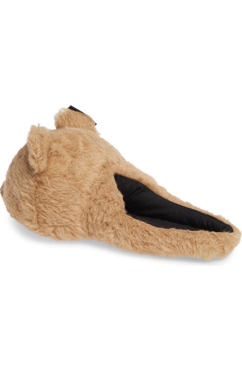 VETEMENTS Faux Fur Bear Slipper, Alternate, color,