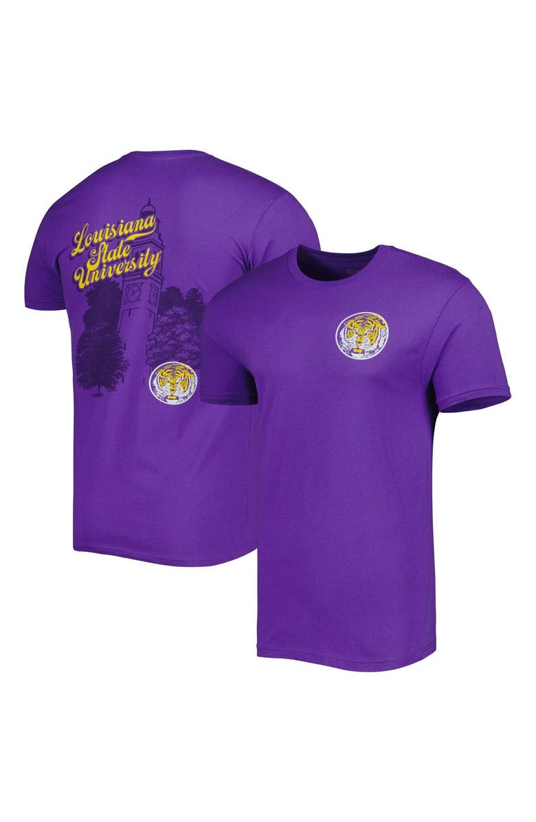 IMAGE ONE Men's Purple LSU Tigers Vault Premium T-Shirt, Main, color, Purple