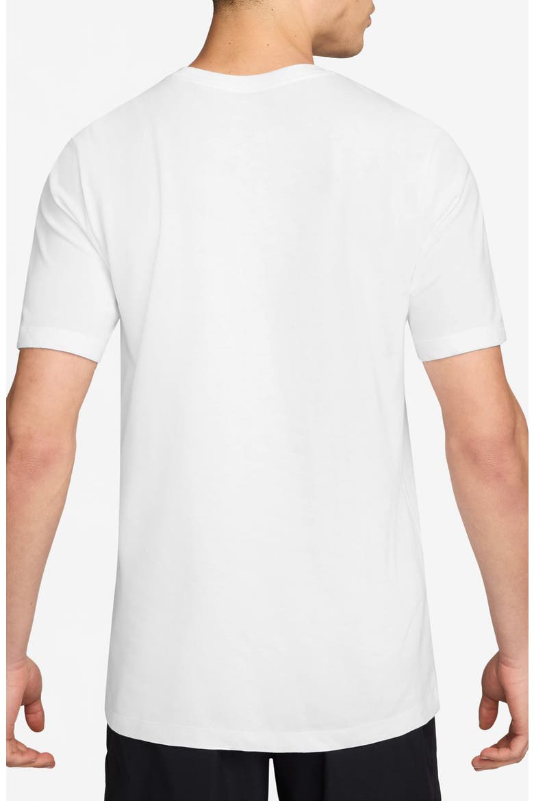 Dri-FIT Running T-Shirt, Alternate, color, WHITE/ BARELY VOLT