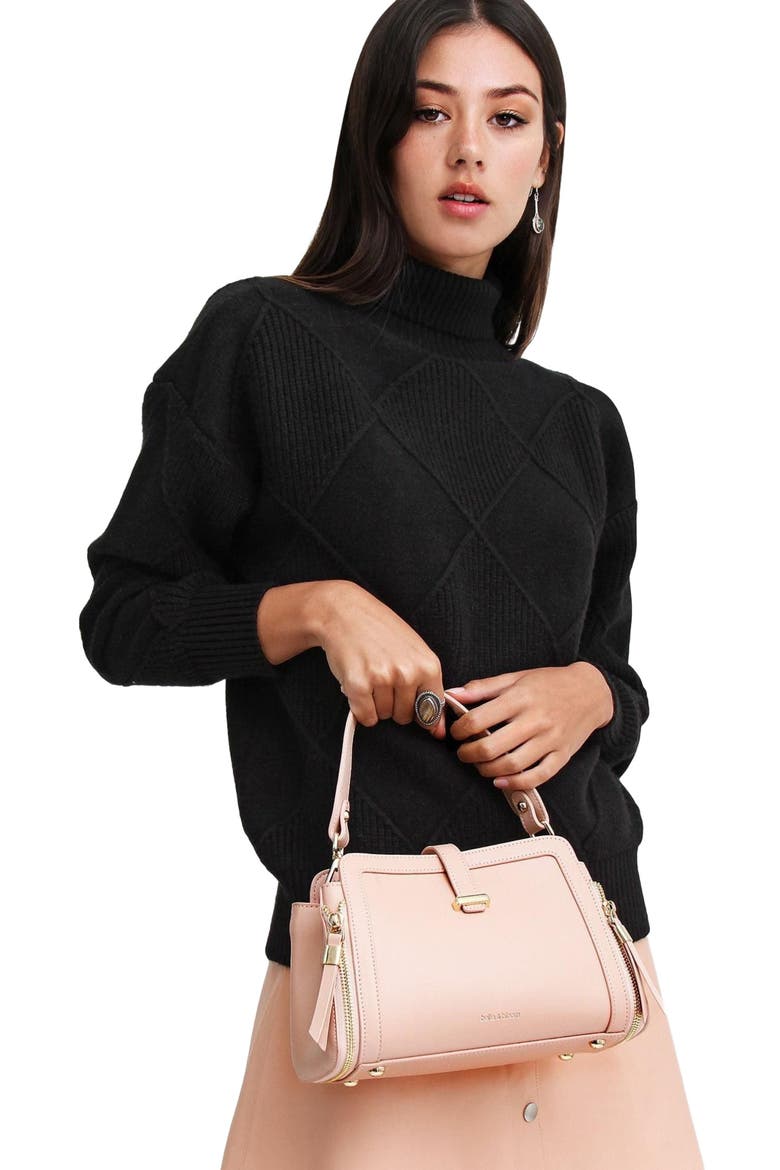 The Academy Turtleneck Jumper, Alternate, color, Black