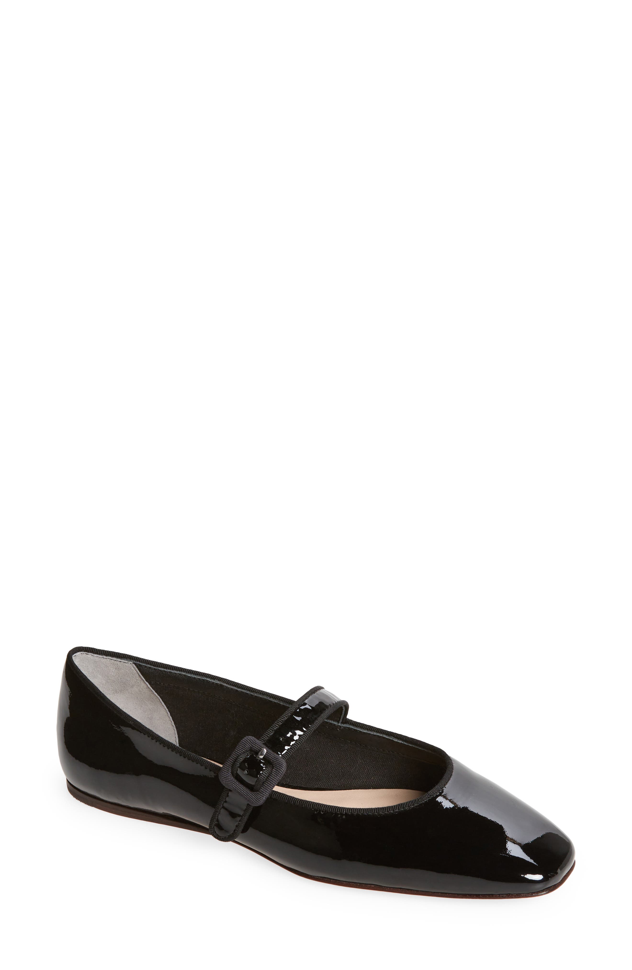 Ginger Mary Jane Flat, Main, color, BLACK