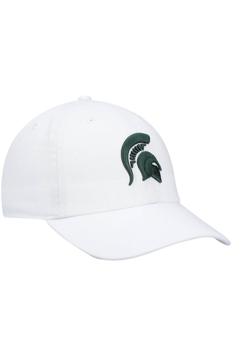 '47 Men's '47 White Michigan State Spartans Clean Up Adjustable Hat, Alternate, color,