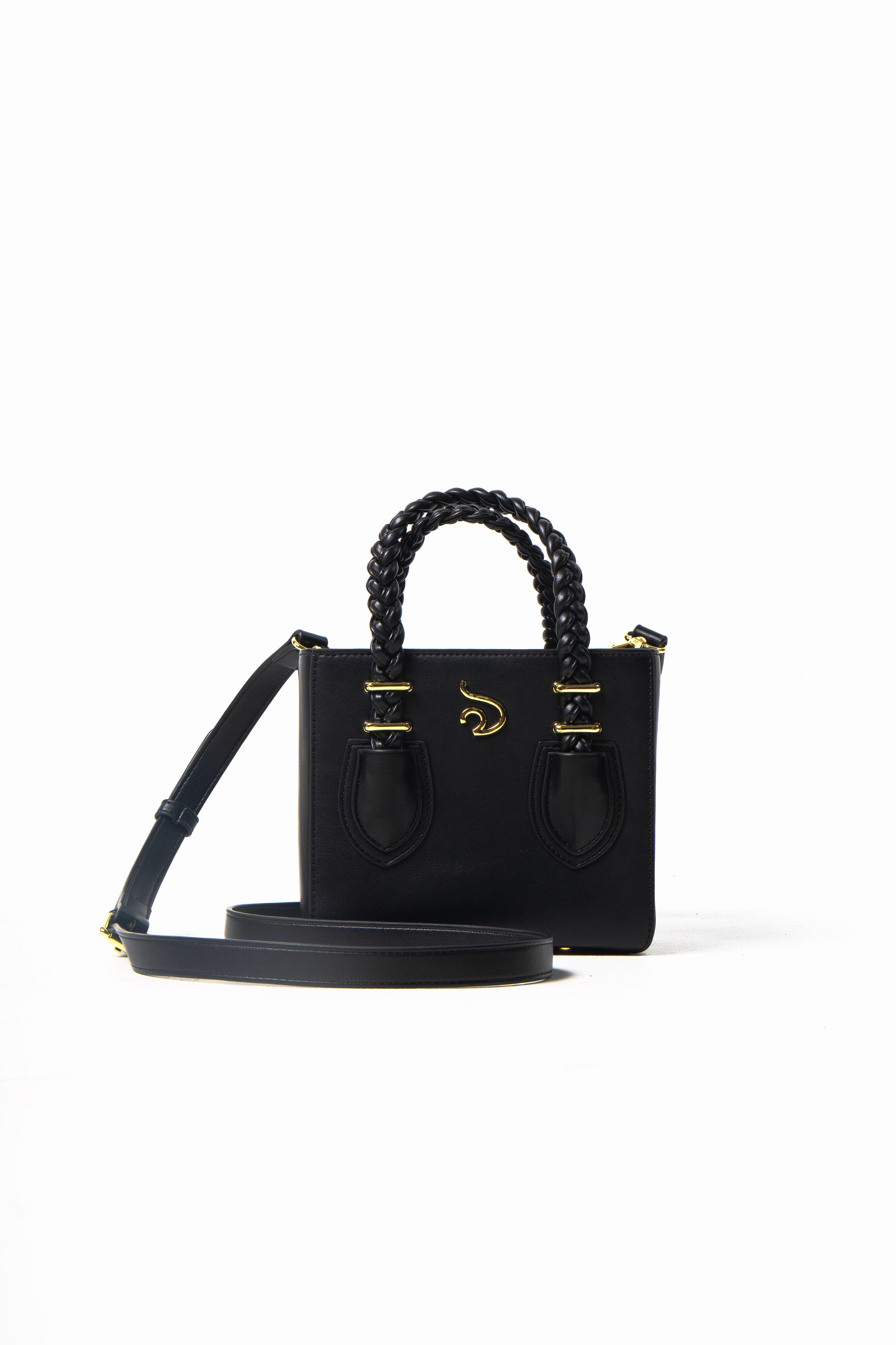 Mèsan Boxy Tote, Main, color, Black