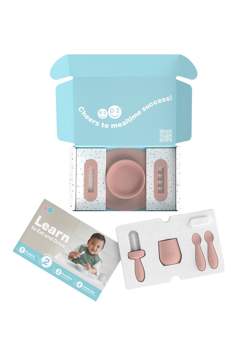 Kit 2 - Learn to Eat & Drink Tools, Main, color, BLUSH