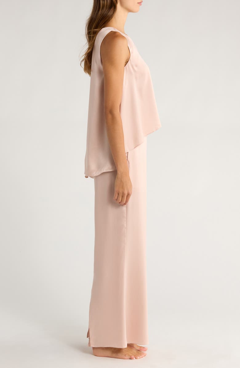 Lunya Washable Silk Pajamas, Alternate, color, Soft Pink