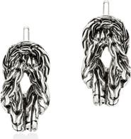 John Hardy Love Knot Hoop Earrings, 9mm