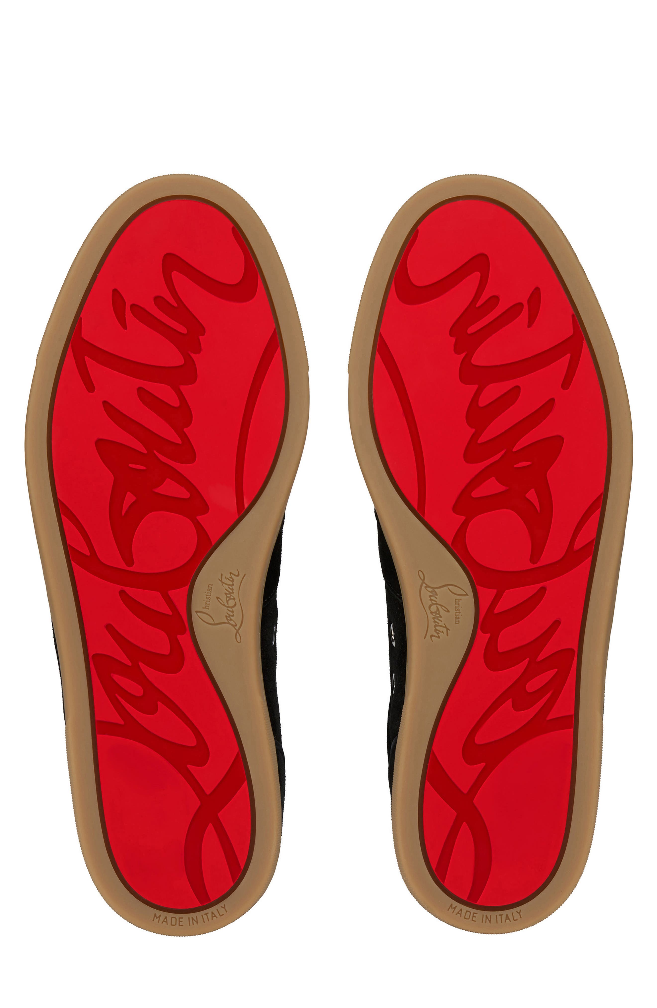 Christian Louboutin Tutti Rui Sneaker, Alternate, color, Black