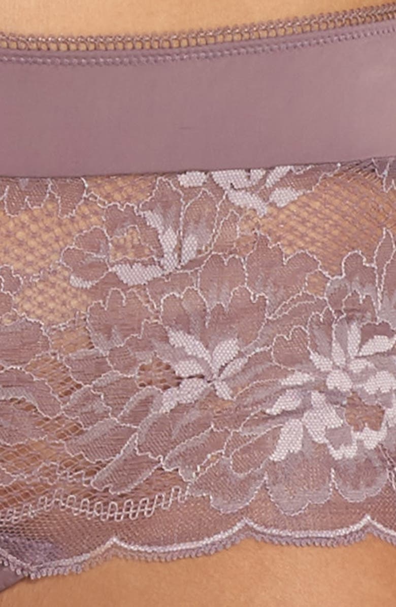 Wacoal Fire & Lace Underwire Bra, Alternate, color, Flint