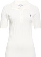 Sporty & Rich SRC Embroidered Rib Polo