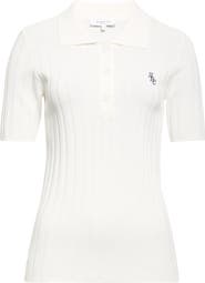 Sporty & Rich SRC Embroidered Rib Polo