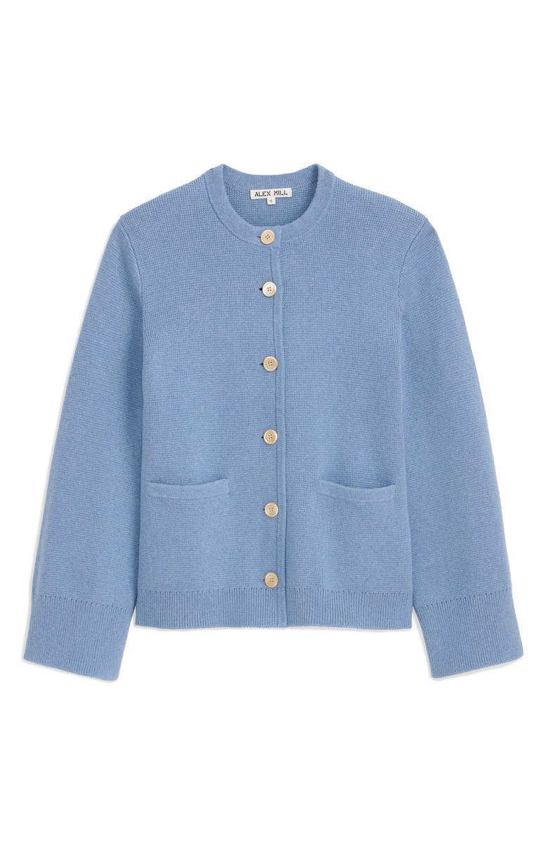 Alex Mill Provence Cotton & Cashmere Cardigan, Alternate, color, 