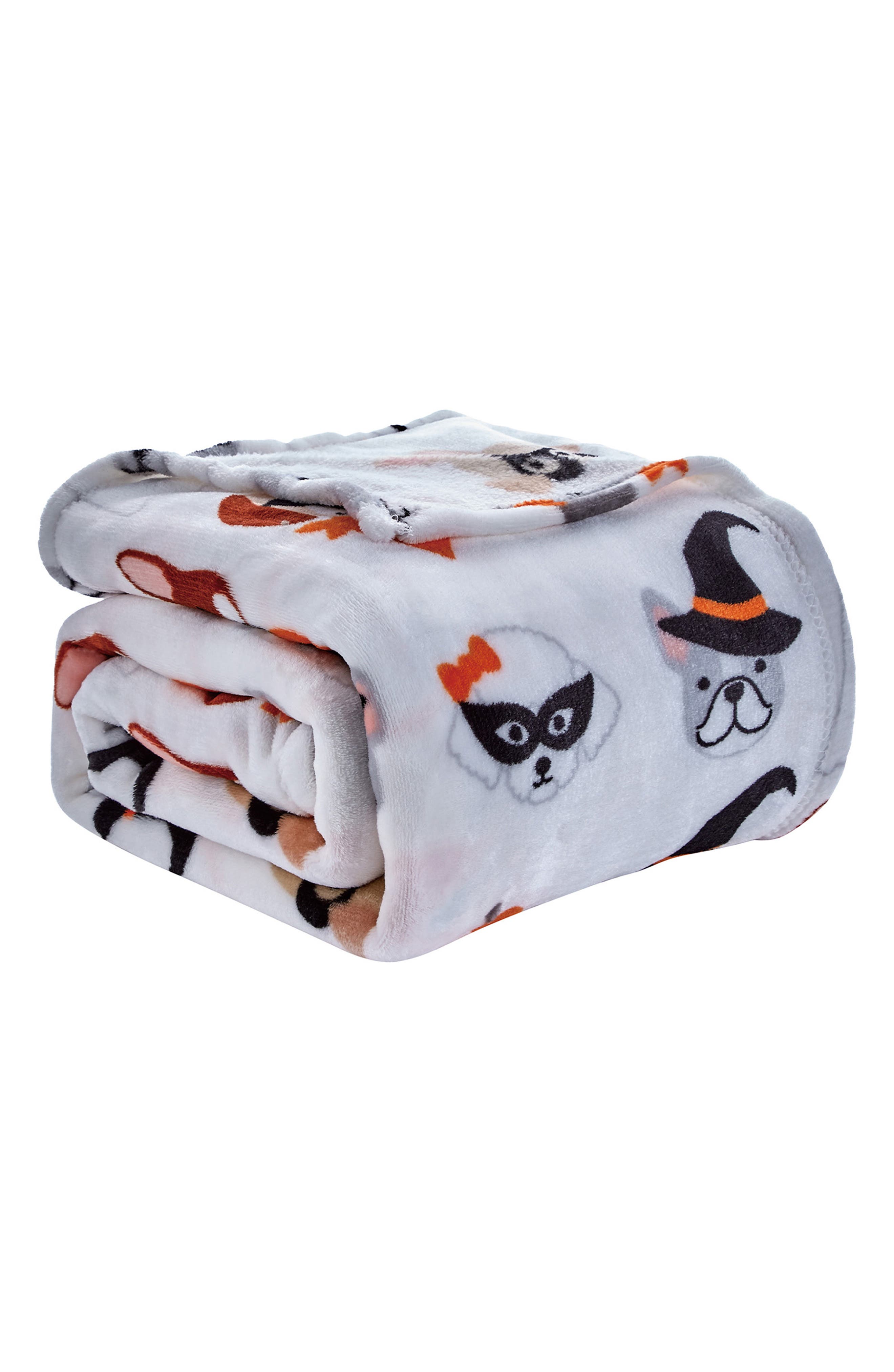 Halloween Microplush Throw Blanket