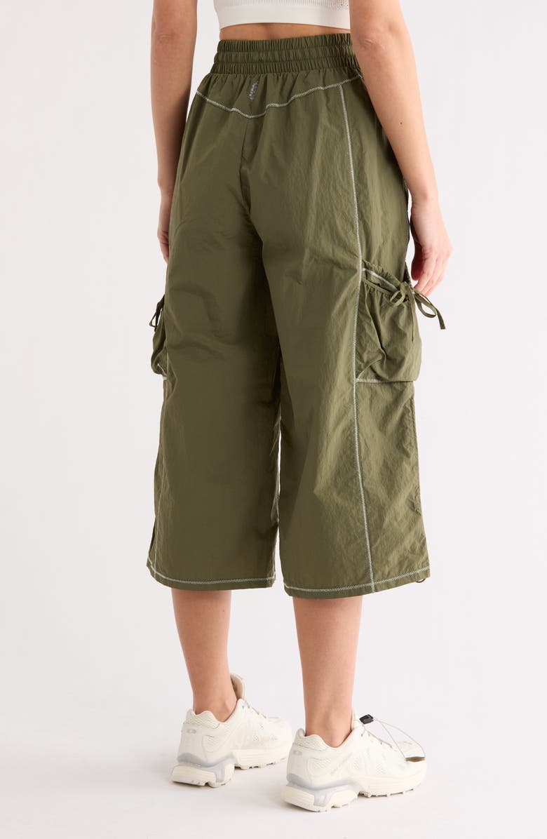 FP Movement by Free People FP Movement Grassroots Crop Cargo Pants, Alternate, color, Olive