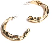 Odette New York Fender Hoop Earrings