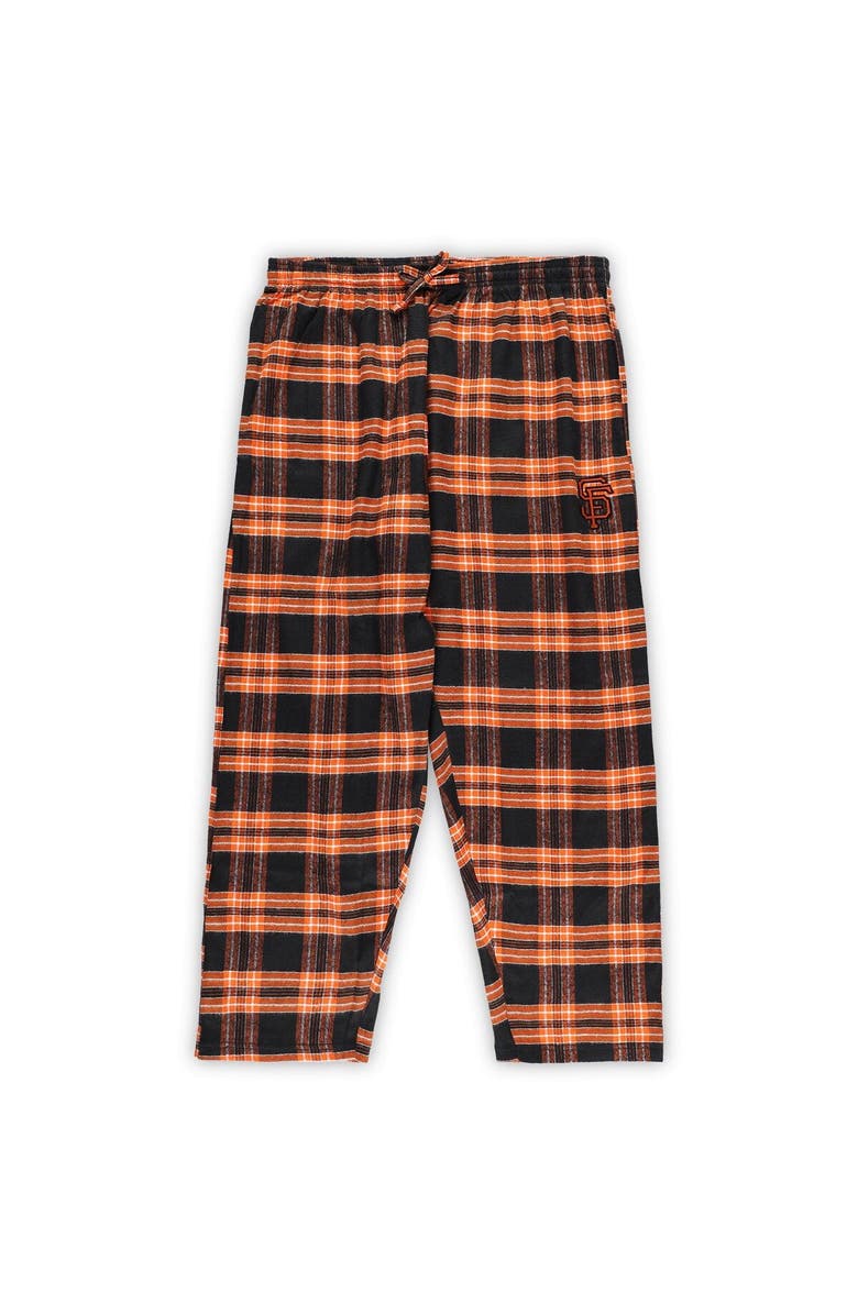 CONCEPTS SPORT Women's Concepts Sport Black/Orange San Francisco Giants Plus Size Badge Sleep Set, Alternate, color, Black