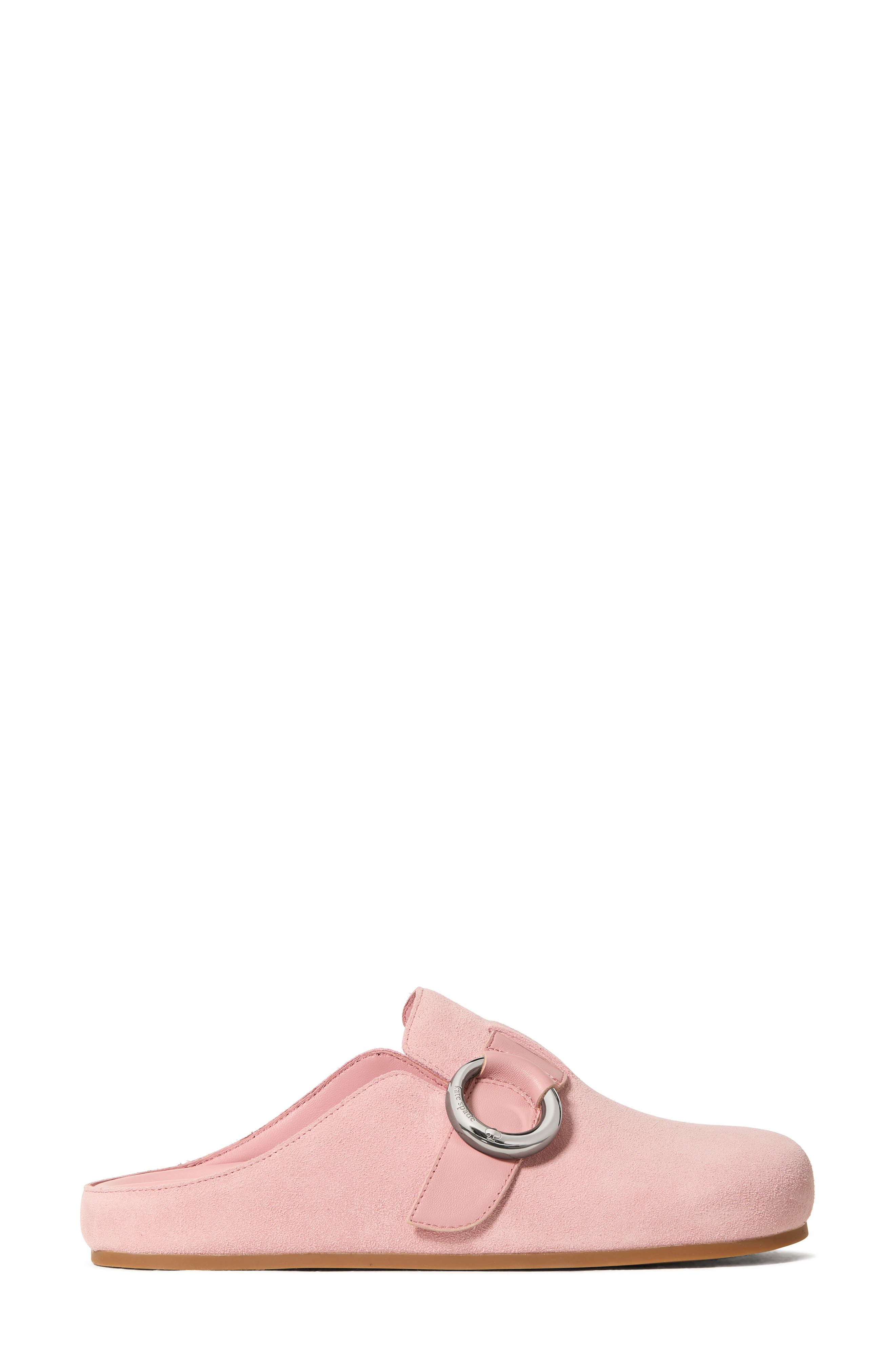 Kate Spade New York halo suede clog, Alternate, color, Barre Pink