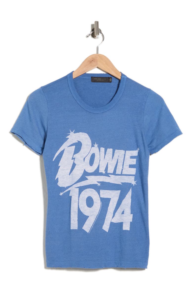 David Bowie 1974 Graphic T-Shirt, Alternate, color, DUTCH BLUE
