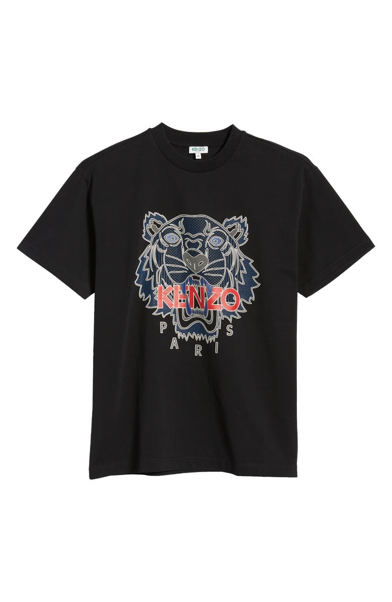 KENZO Silicone Scuba Tiger T-Shirt, Alternate, color, 