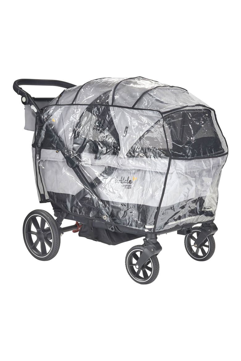 Caravan Coupe v2 Stroller Wagon, Alternate, color, GREY/BLACK