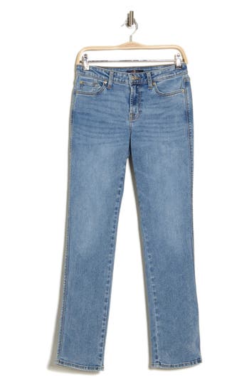 7 For All Mankind Kimmie Straight Leg Jeans In Thimble