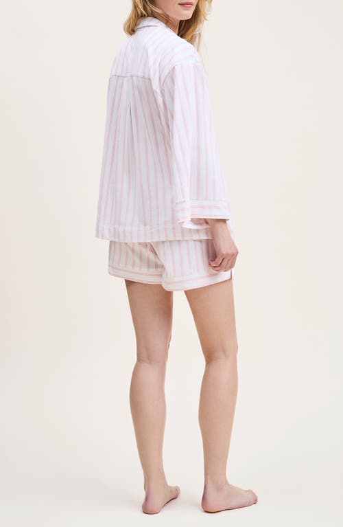 PETITE PLUME PETITE PLUME OLIVIA PIMA COTTON SHORT PAJAMAS