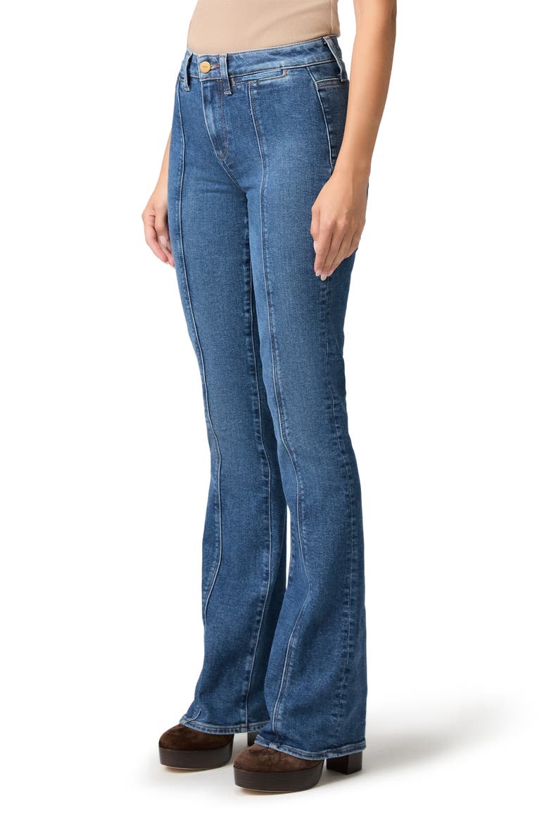 Laurel Canyon High Waist Bootcut Jeans, Alternate, color, DEL SUR