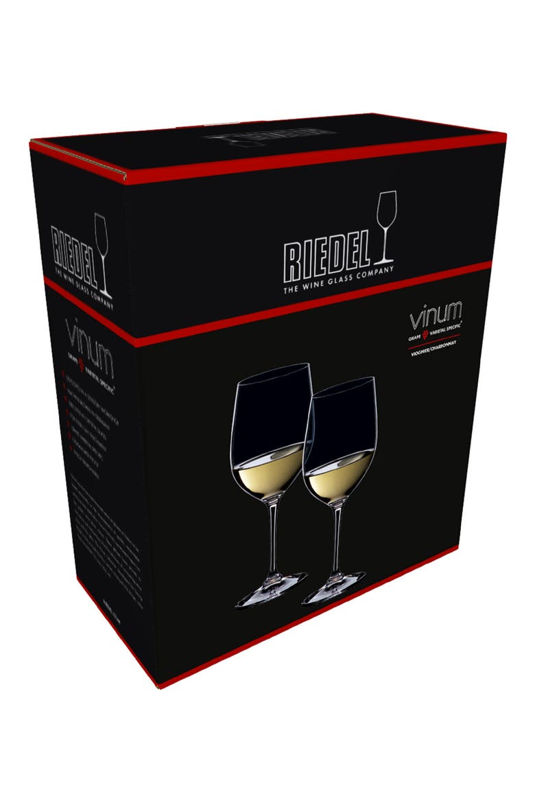 Vinum Viognier/Chardonnay Wine Glass, Set of 2, Alternate, color, CLEAR