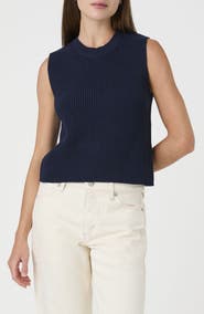 French Connection Mozart Cotton Sweater Vest