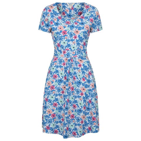 Orchid Floral UV Dress