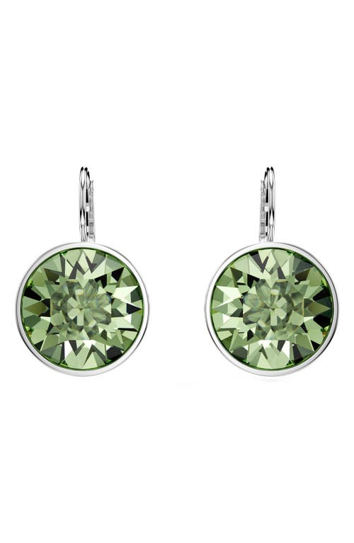 Swarovski Bella Drop Earrings In Green