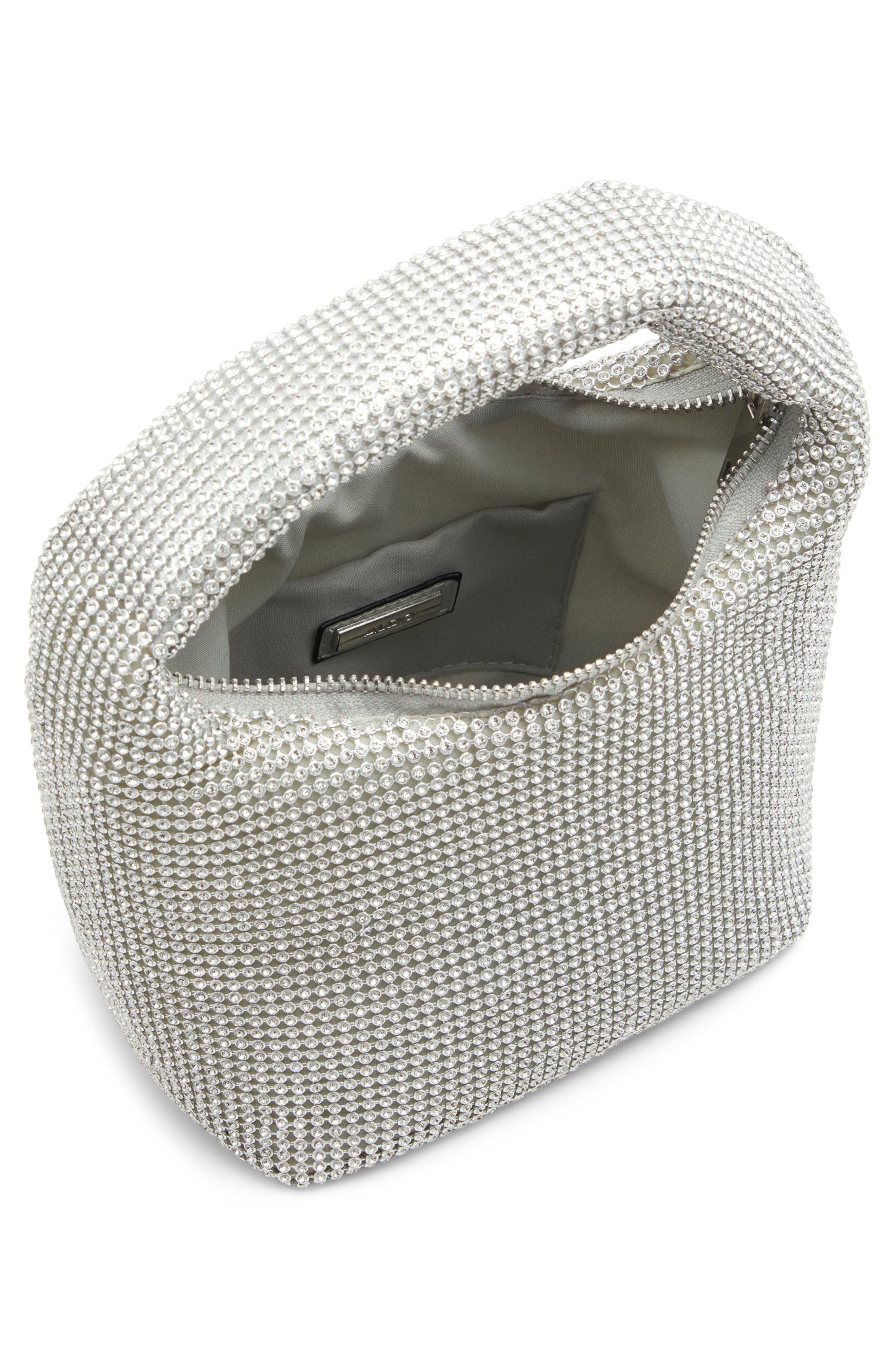 ALDO Ishana Embellished Shoulder Bag, Alternate, color, 