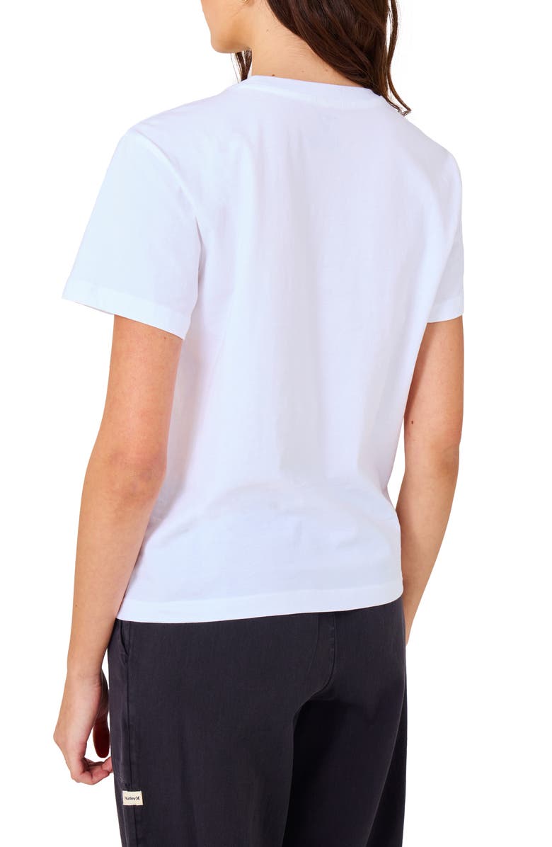 Hurley Desert Springs Classic Tee, Alternate, color, White