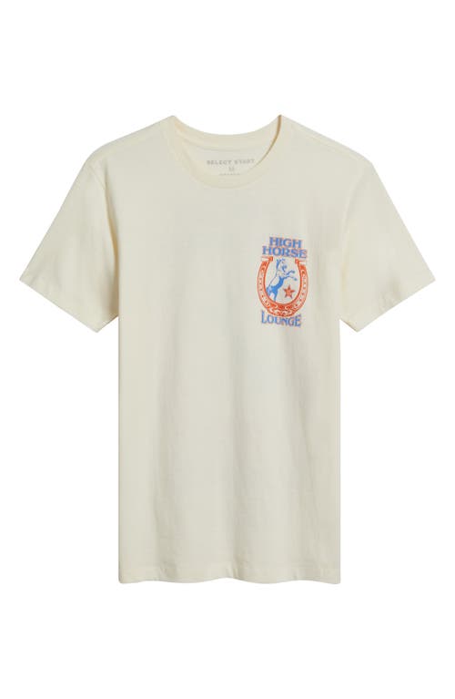 The Forecast Agency High Horse Graphic T-shirt In White