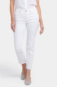 NYDJ Sheri Raw Hem Ankle Slim Jeans